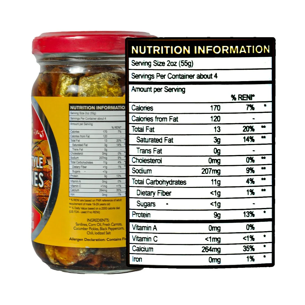 Doña Elena Spanish Sardines Mild Spicy In Corn Oil 228g - Image 3