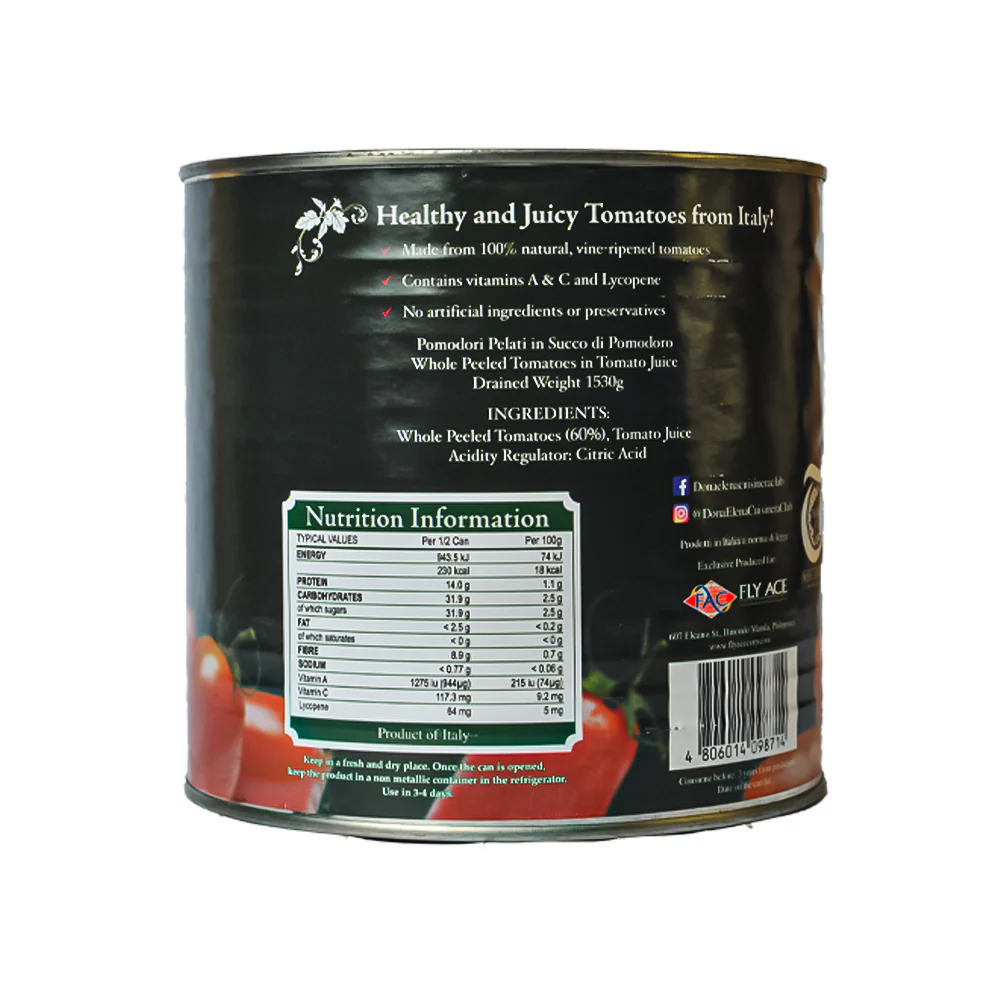 Doña Elena Whole Peeled Tomatoes 2550g - Image 2