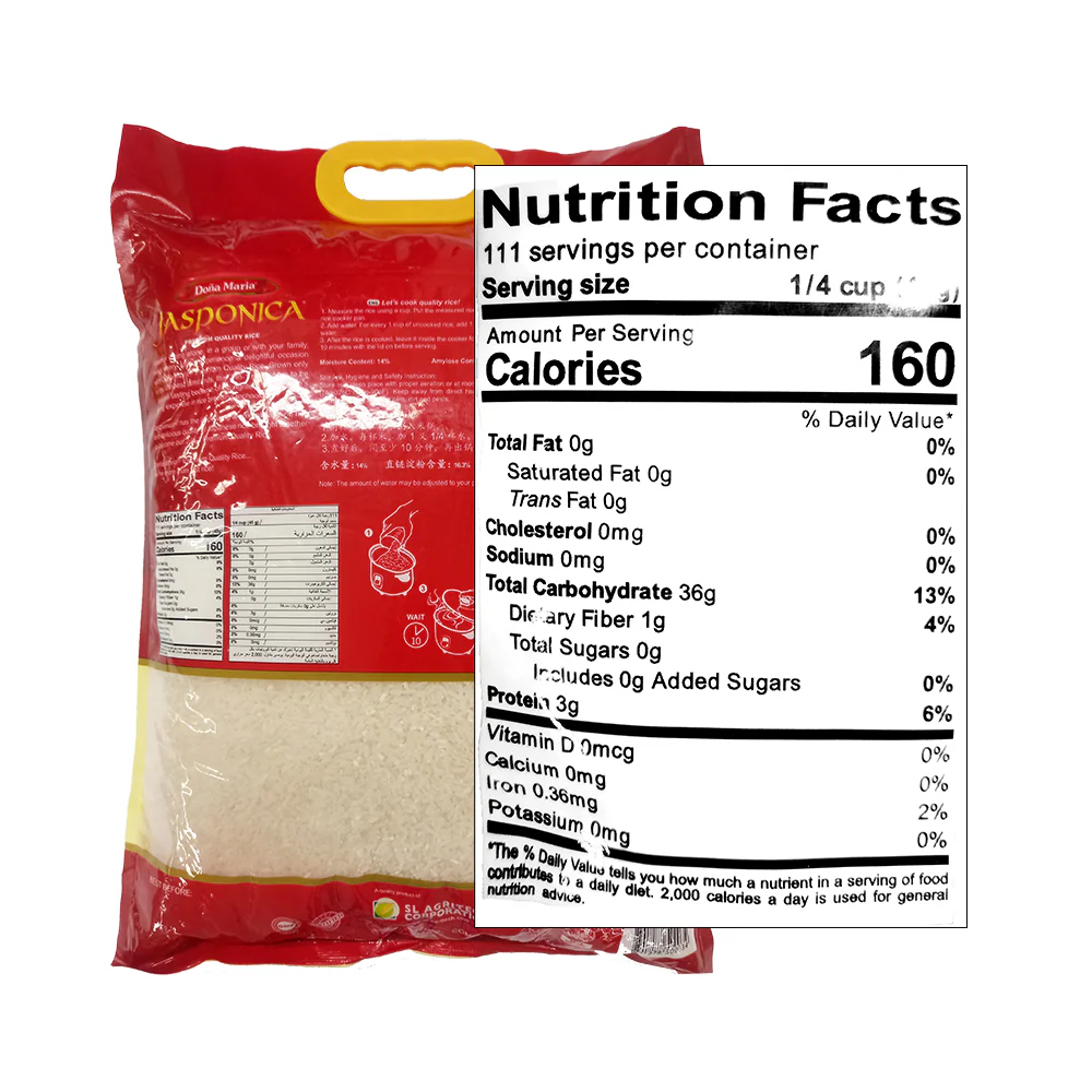 Doña Maria Jasponica Rice 5kg - Image 2