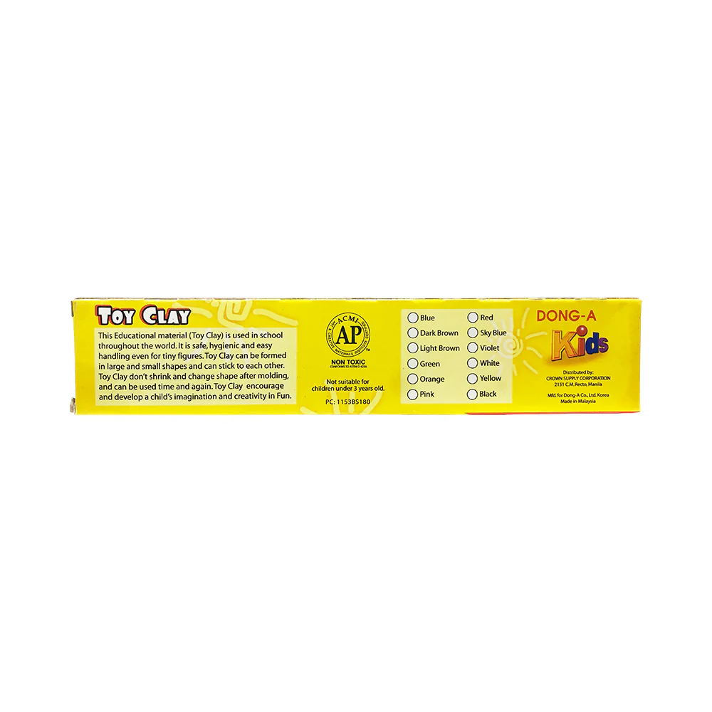 Dong-A Kids Modelling Clay Bar Yellow 180g - Image 2