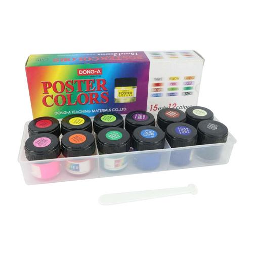 Dong-A Poster Color 12 Colors 30Cc