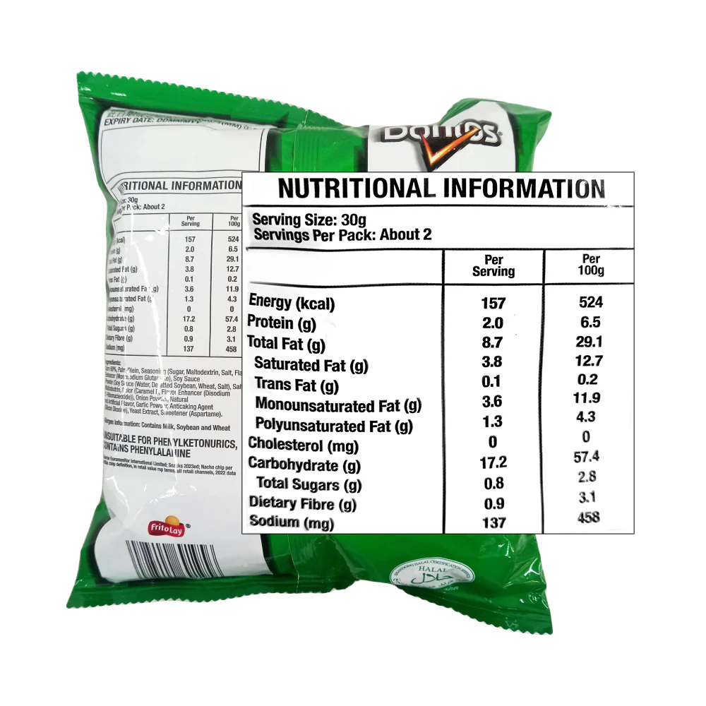 Doritos Chips Roasted Corn 65g - Image 2