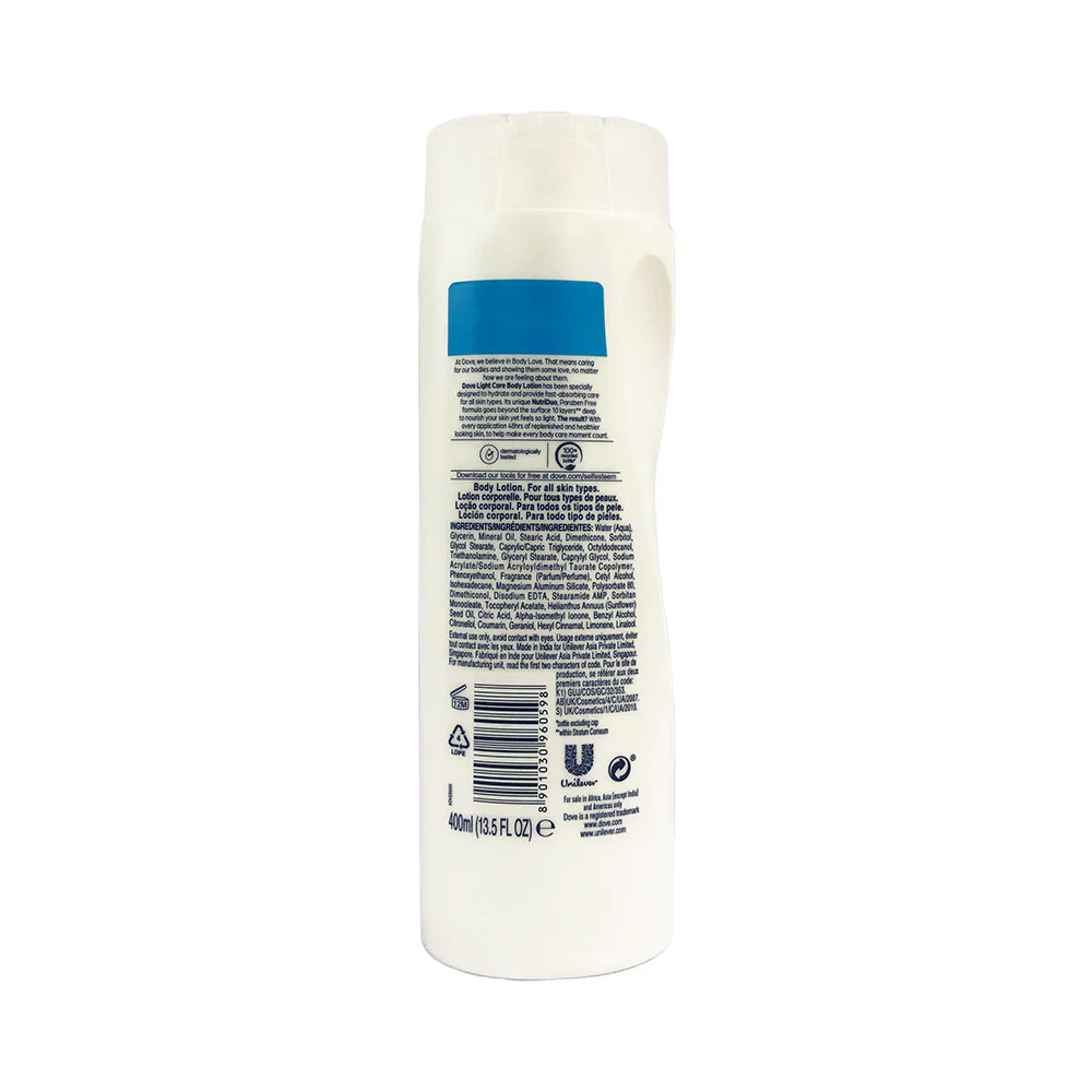 Dove Body Love Lotion 400ml - Image 6