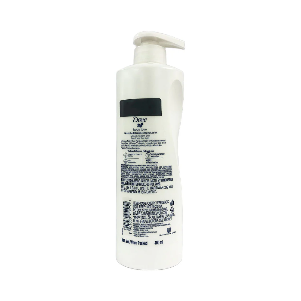 Dove Body Love Lotion Pump 400ml - Image 2