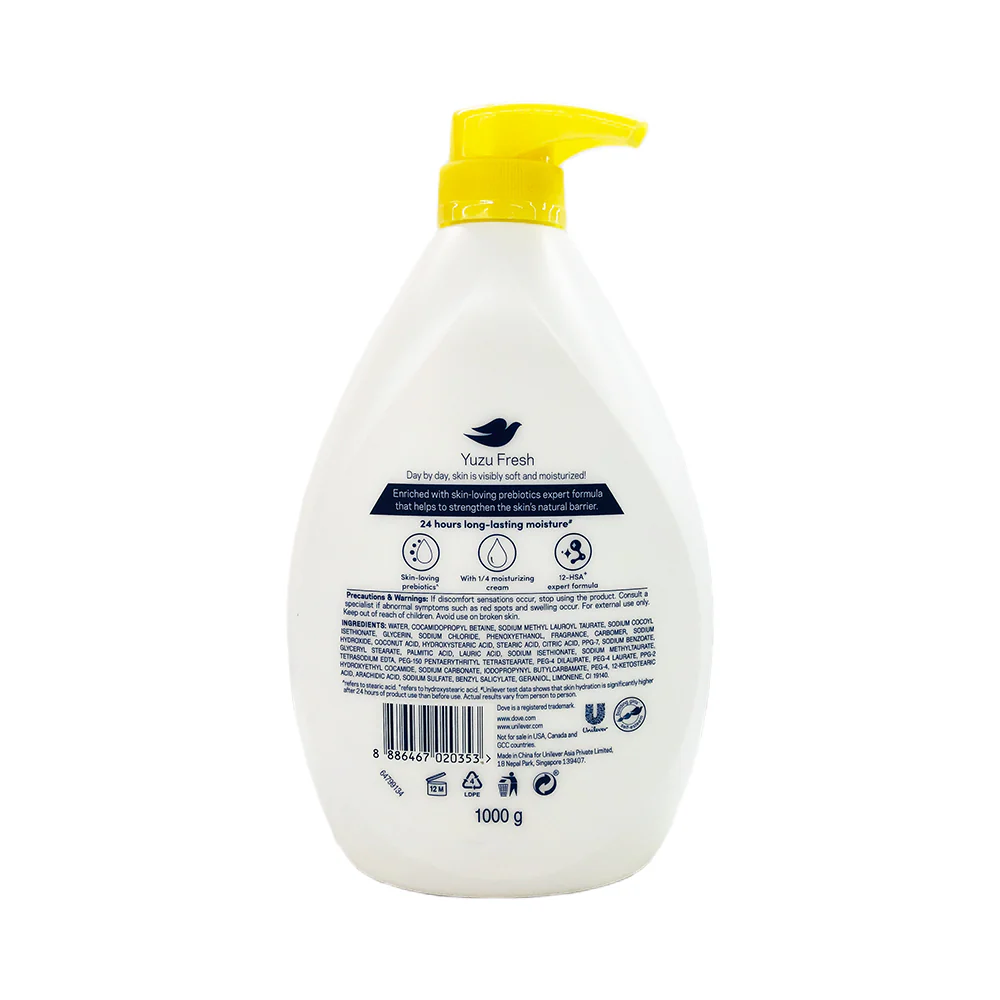 Dove Body Wash Yuzu Fresh - Image 2