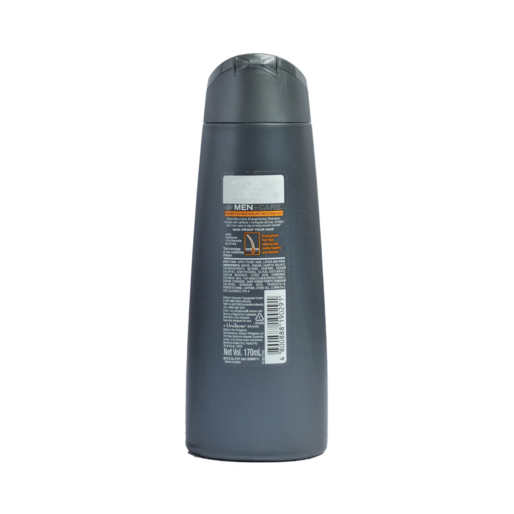Dove Men + Care Fortifying Shampoo Strengthening 170ml - Image 2