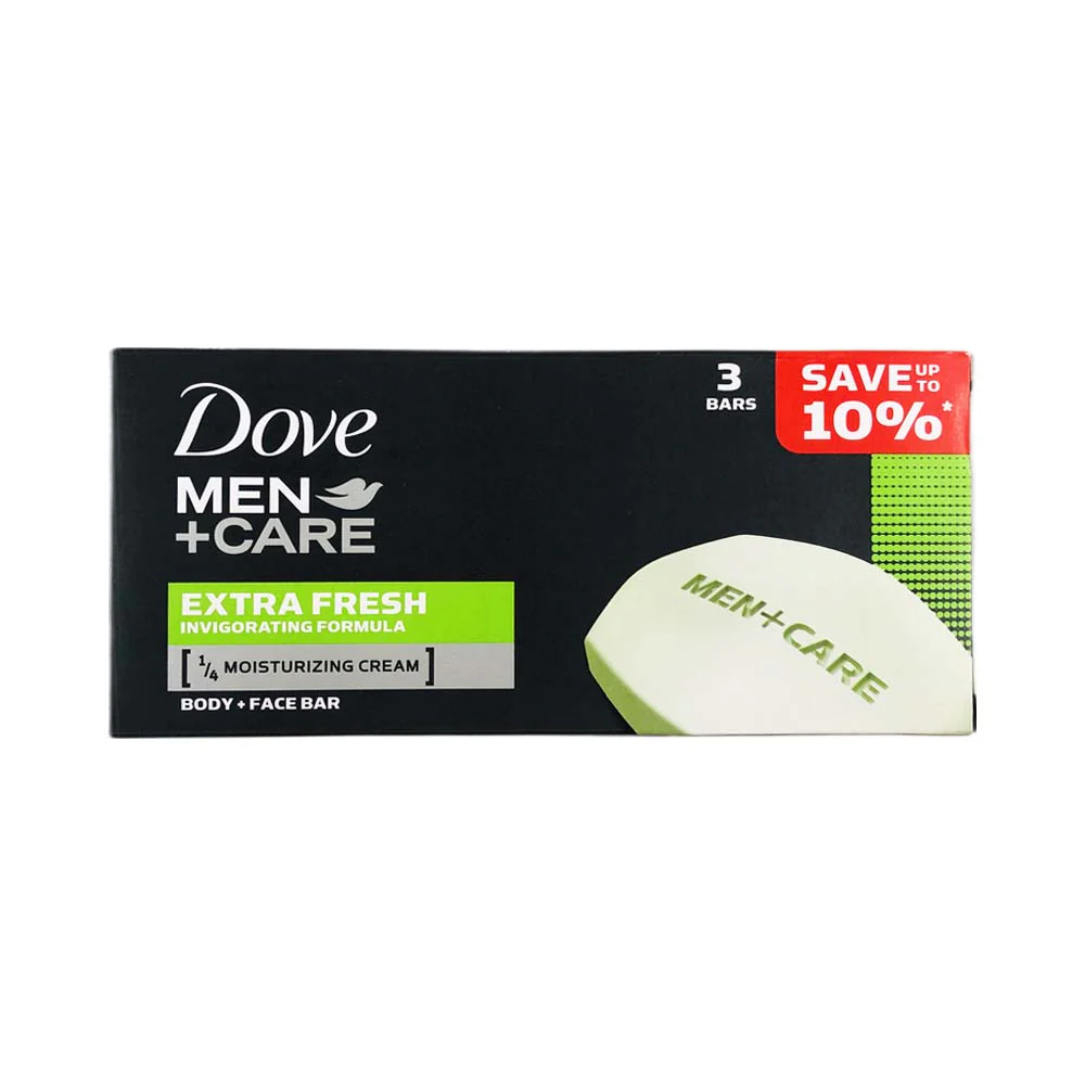 Dove Men+Care Soap Bar 100g x 3's - Image 2