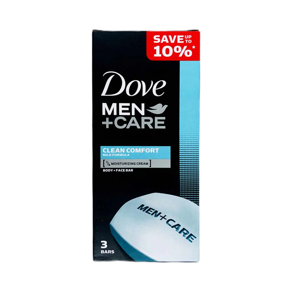 Dove Men+Care Soap Bar 100g x 3's - Image 4