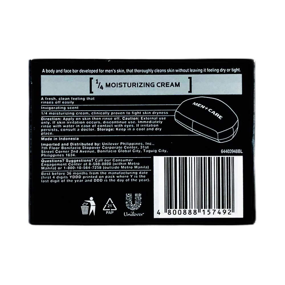 Dove Men + Care Soap Extra Fresh 106g - Image 2