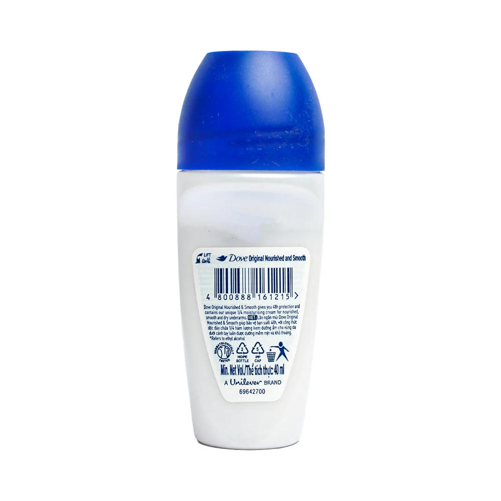 Dove Original Deodorant Roll-On 40ml - Image 2