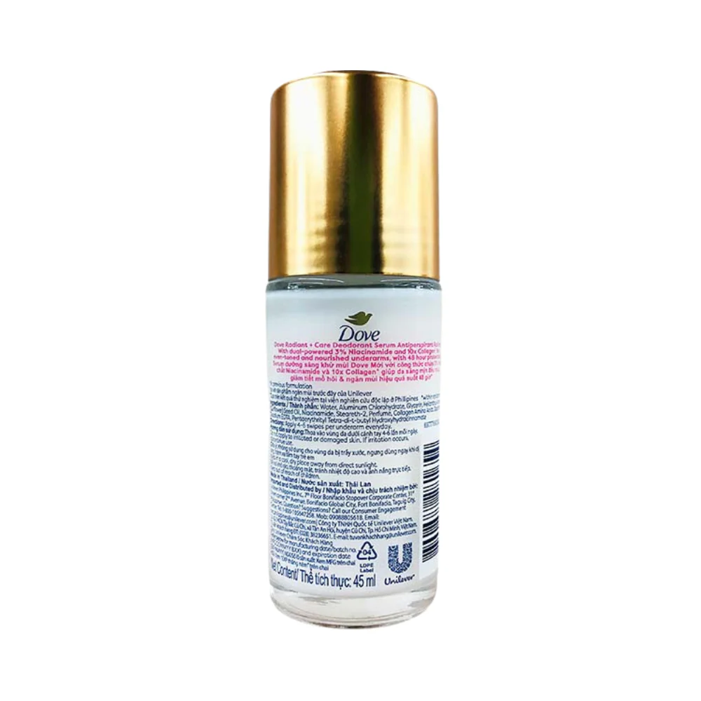 Dove Radiant + Care Deodorant Serum 45ml - Image 2