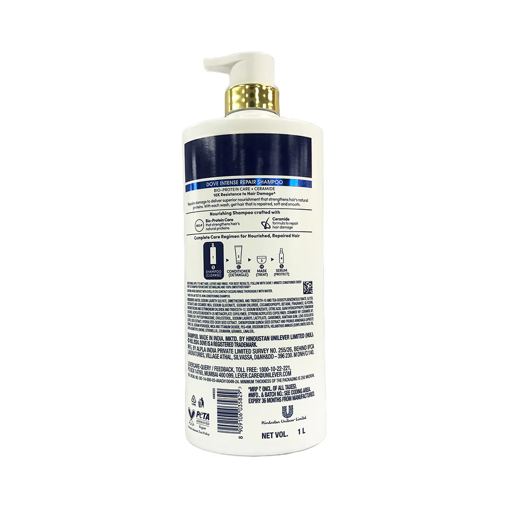 Dove Shampoo Bio Protein Care 1L - Image 4