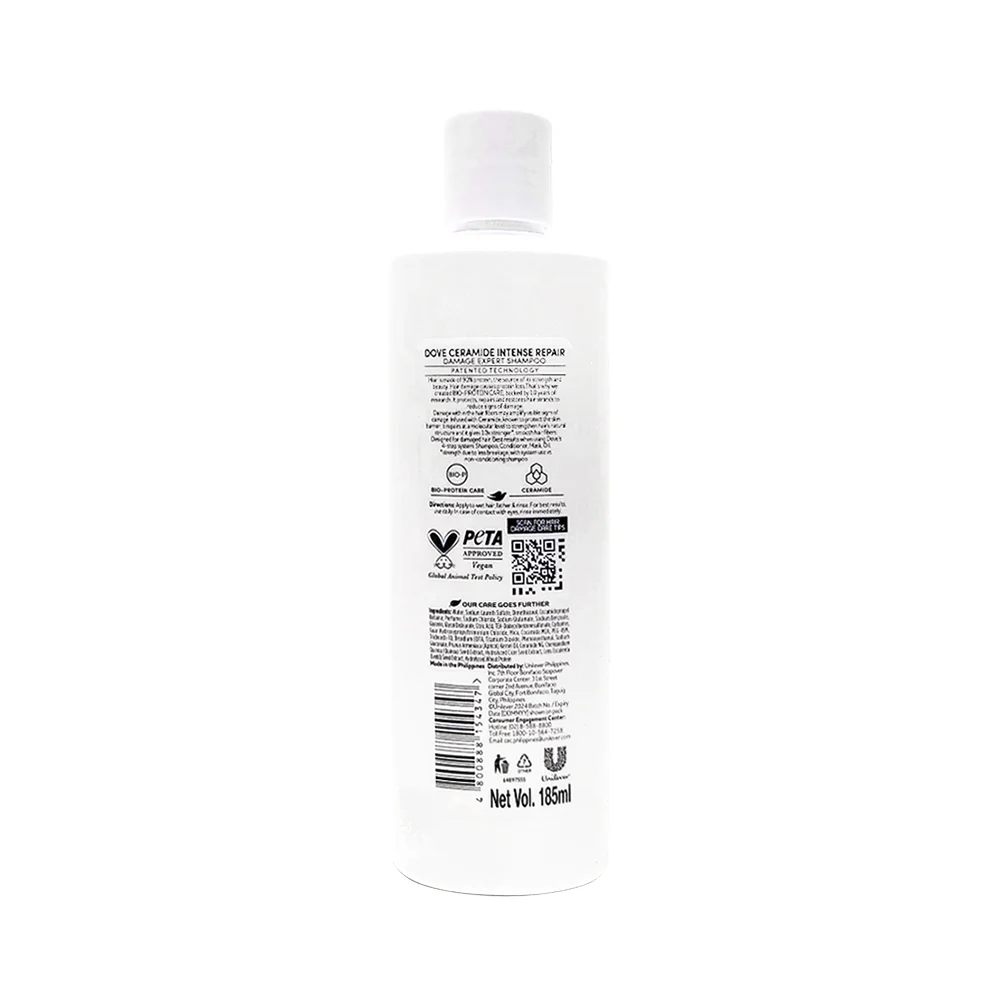 Dove Shampoo Intense Repair 170ml - Image 2