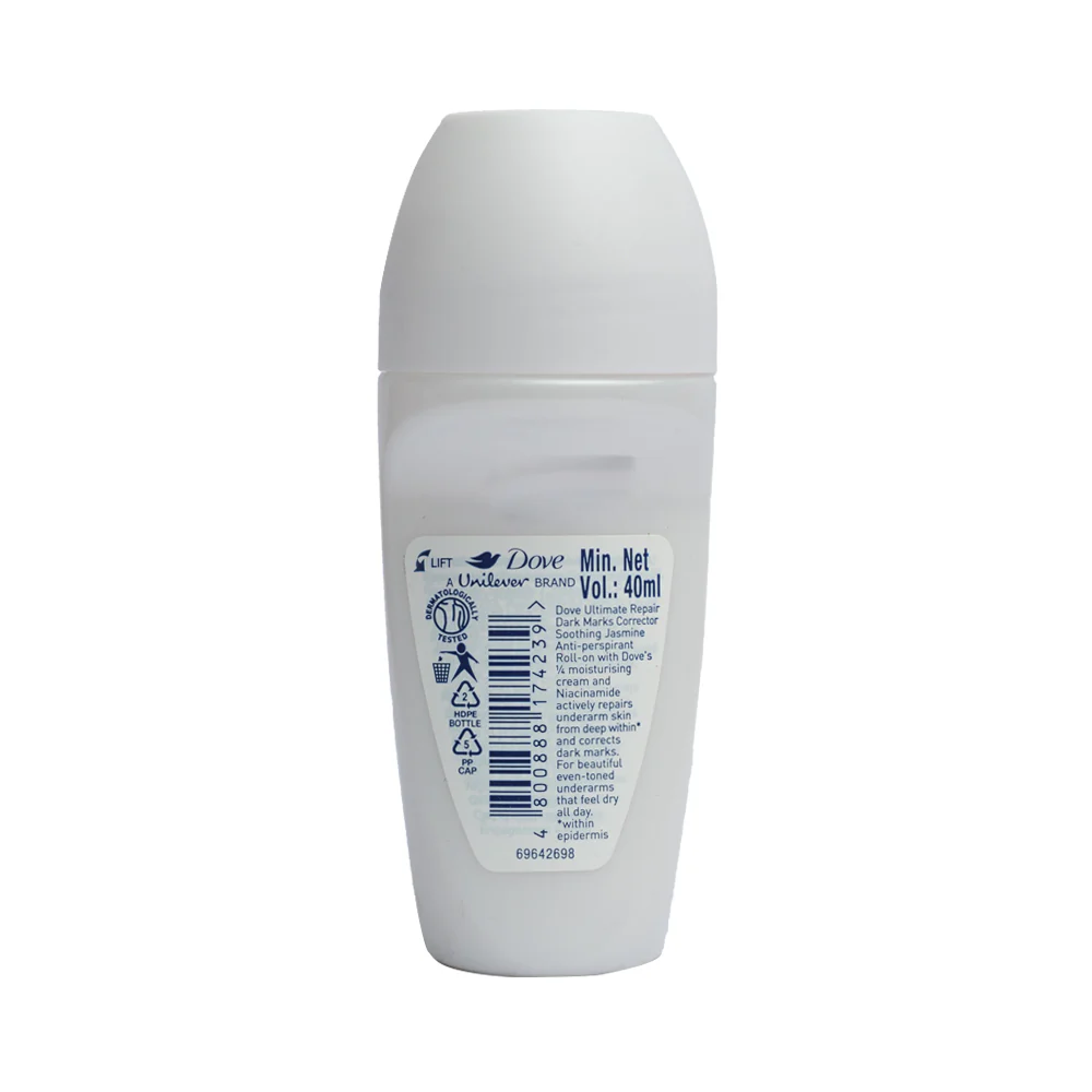 Dove Ultimate Repair Soothing Jasmine Roll-On 40ml - Image 2