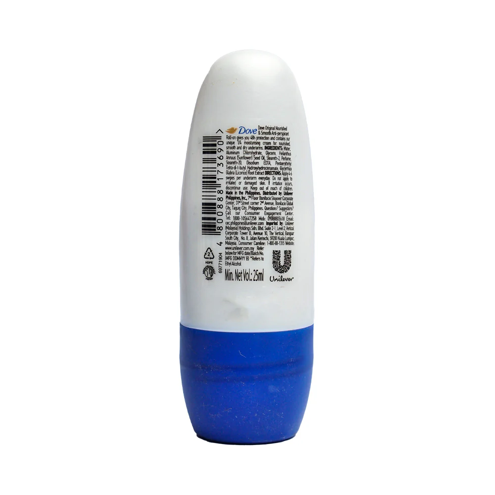 Dove Whitening Original Roll-On 25ml - Image 2