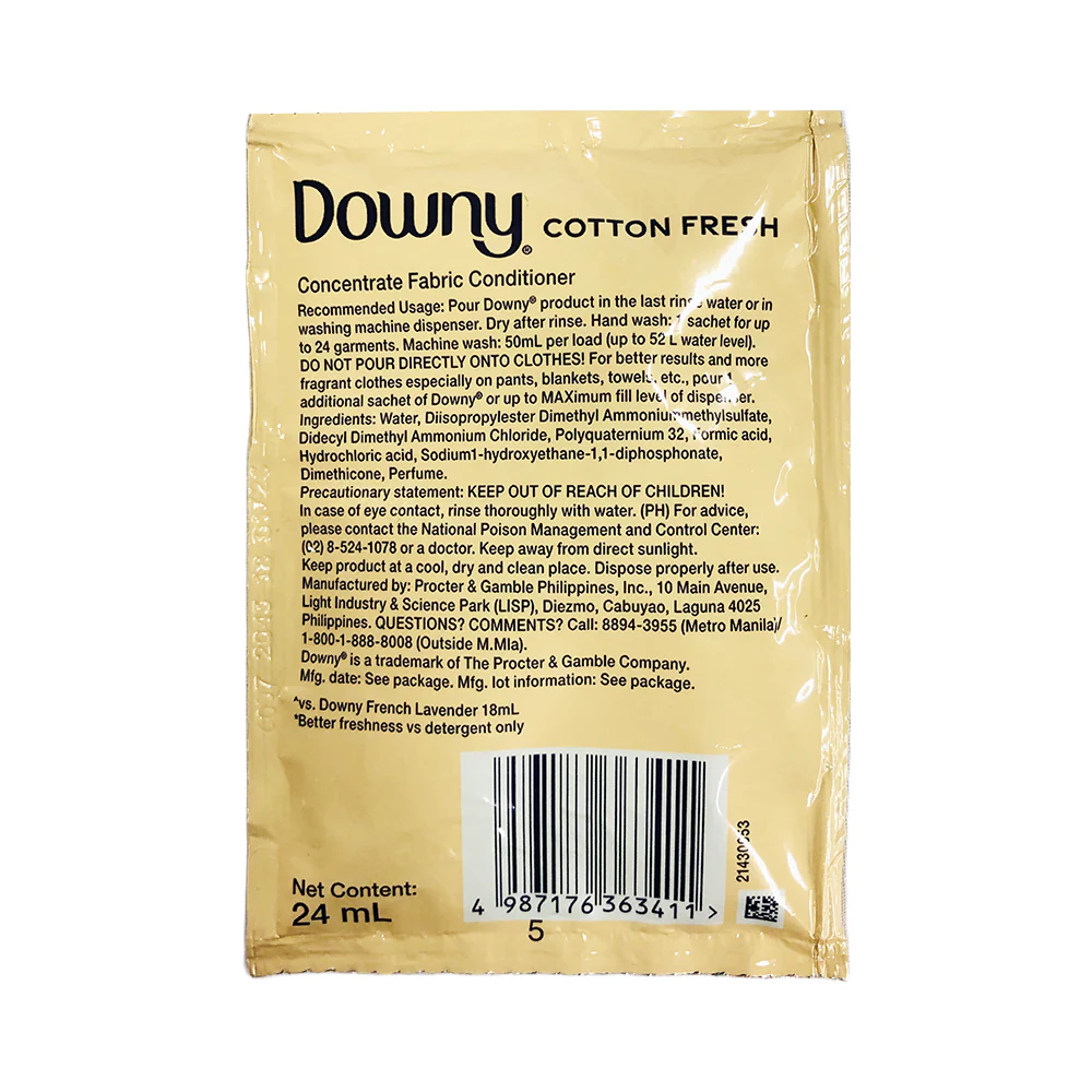 Downy Fabcon Cotton Fresh 24ml - Image 2
