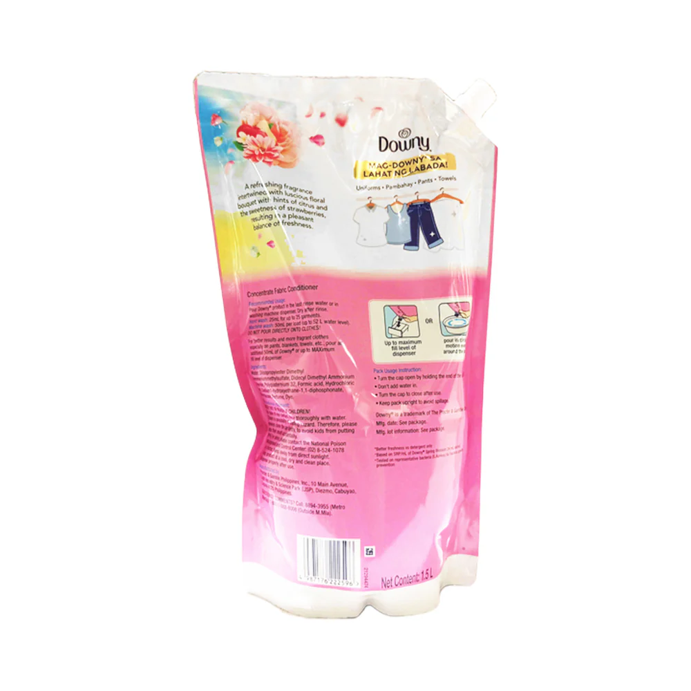 Downy Fabcon Liquid Antibac Spring Blossom 1.5L - Image 2