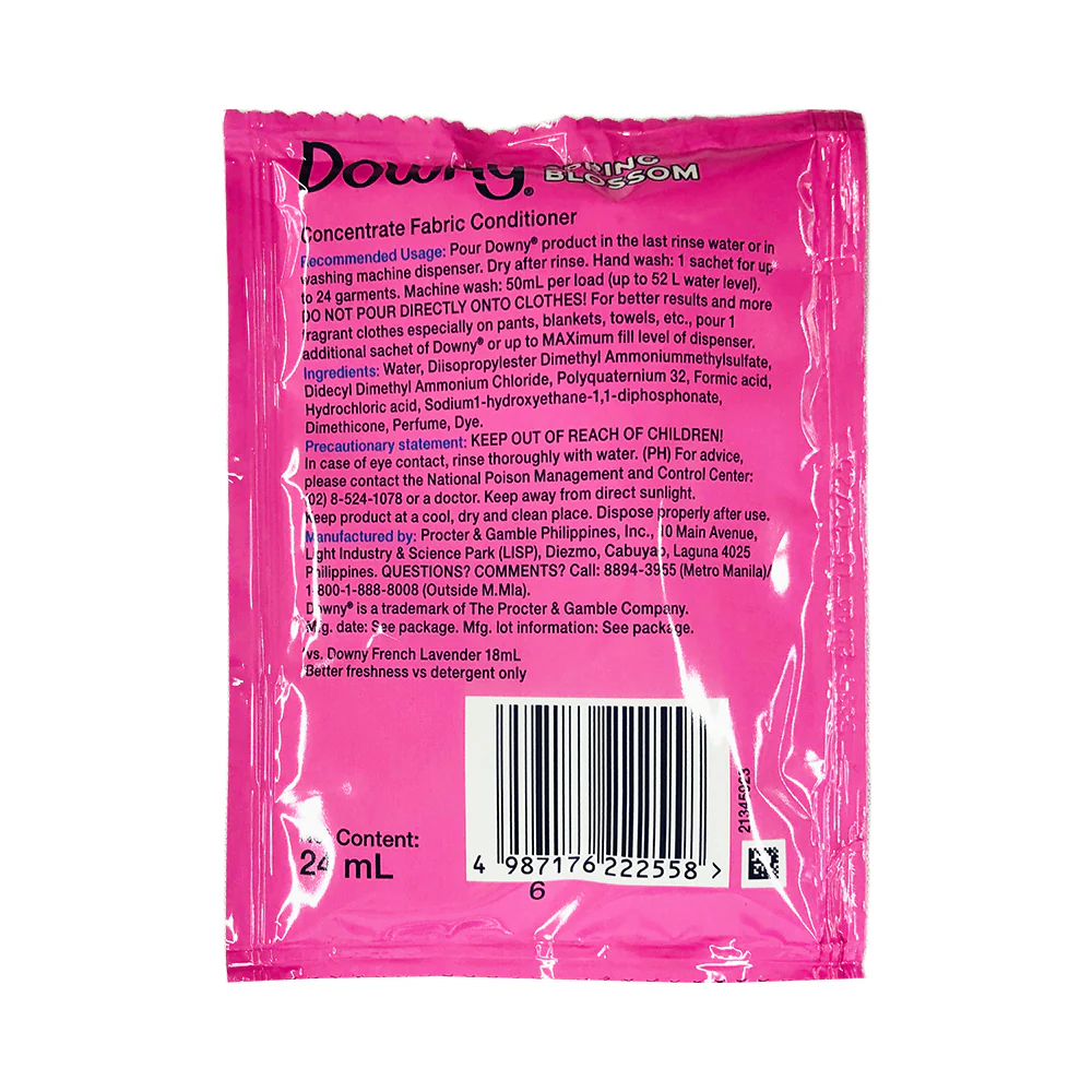 Downy Fabric Conditioner Antibac Spring Blossom 24ml - Image 2