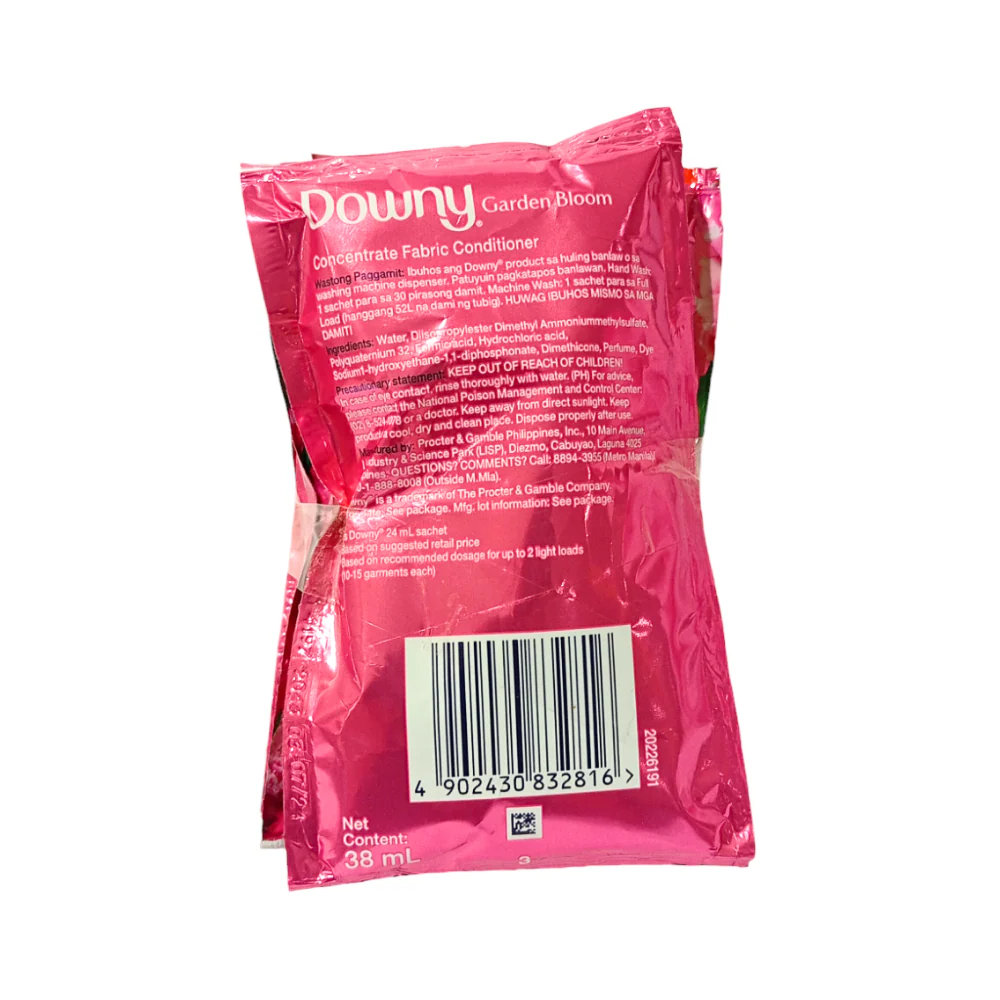 Downy Fabric Conditioner Garden Bloom 38ml x 6's + 1 - Image 2