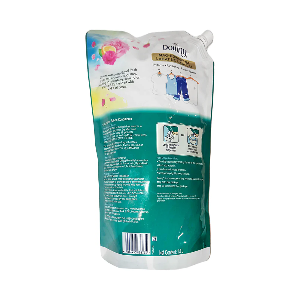 Downy Fabric Conditioner Indoor Dry Kontra Kulob Refill 1.5L - Image 2