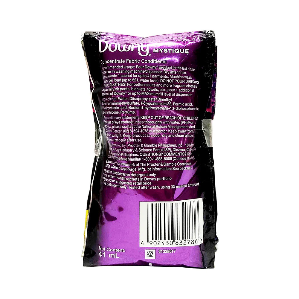 Downy Fabric Conditioner Mystique 41ml 6+1 - Image 2