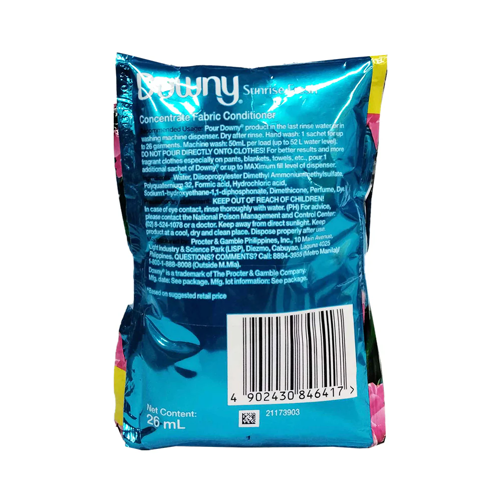Downy Fabric Conditioner Sunrise Fresh 26ml x 6's + 1 - Image 2