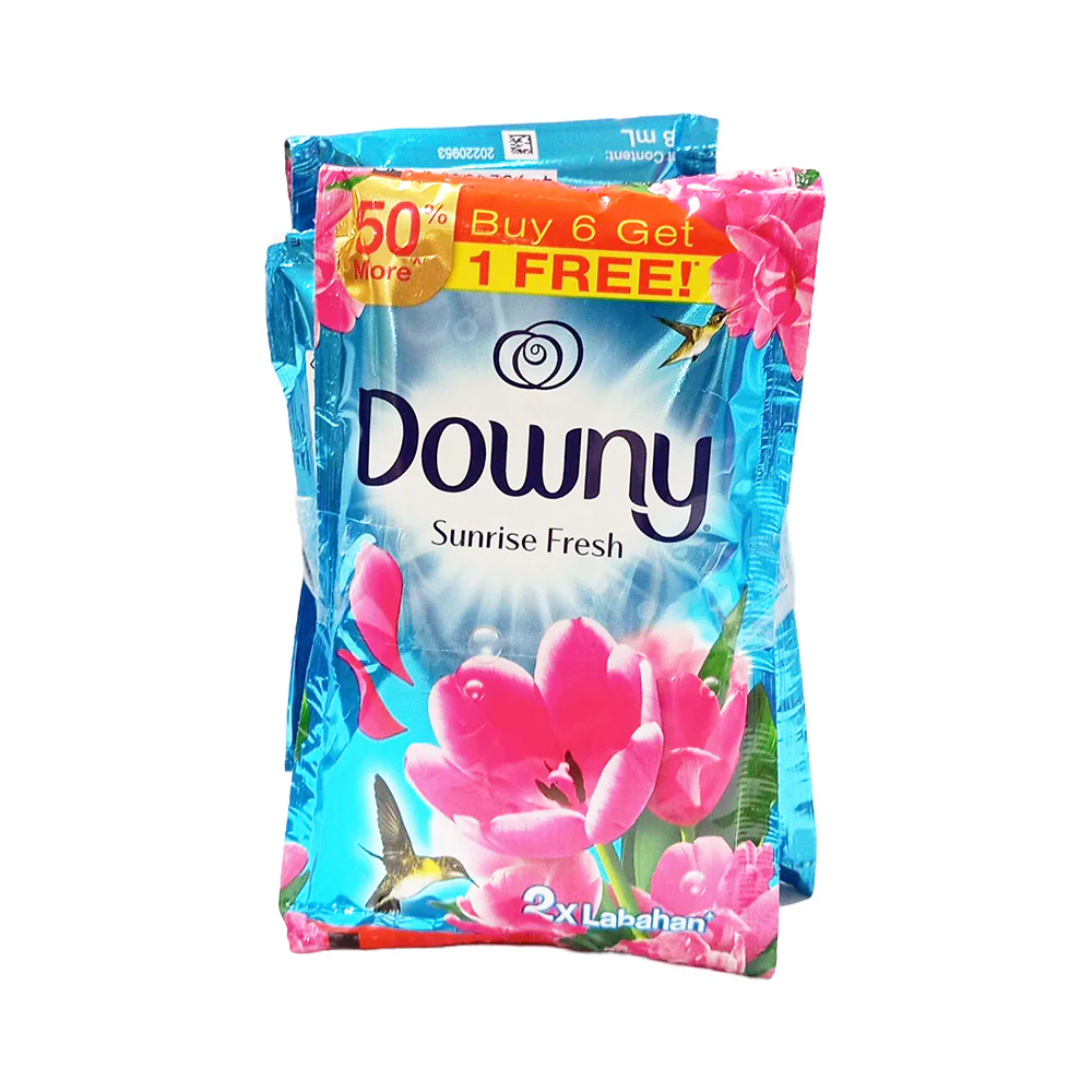 Downy Fabric Conditioner Sunrise Fresh 38ml x 6's + 1