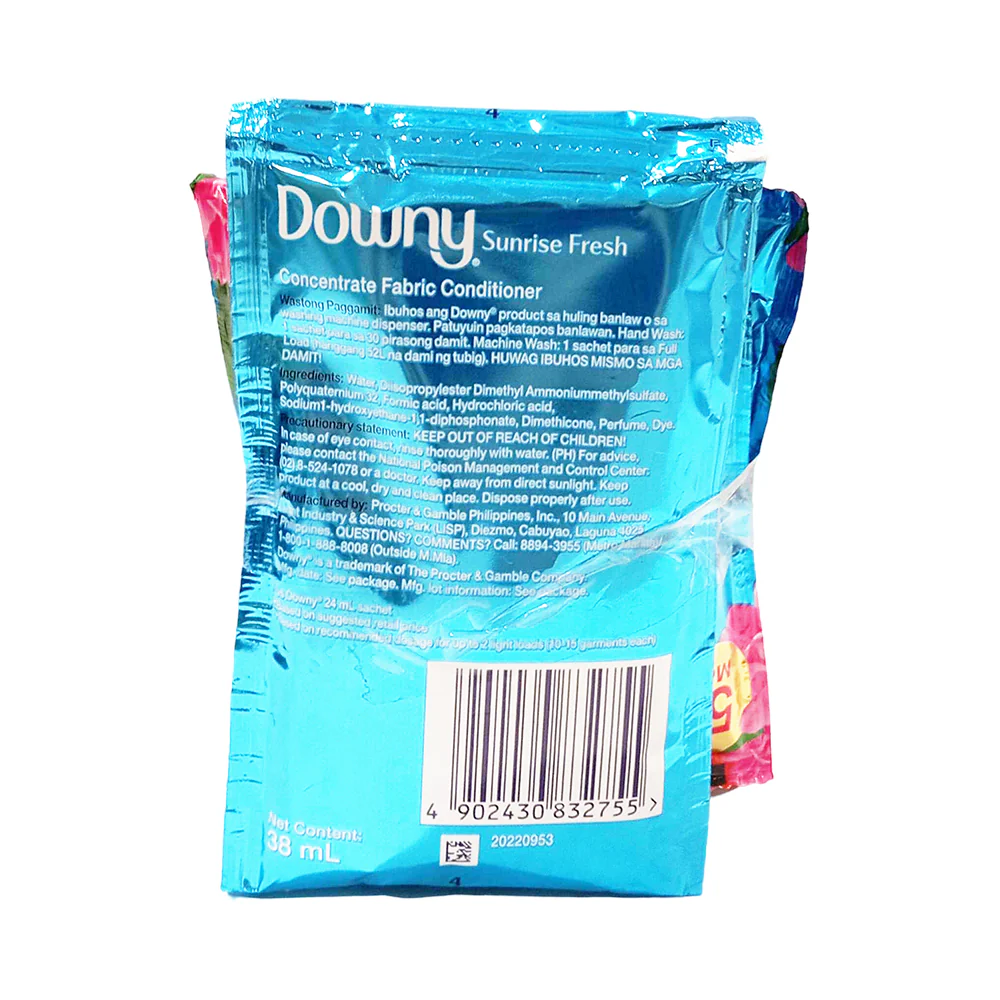 Downy Fabric Conditioner Sunrise Fresh 38ml x 6's + 1 - Image 2
