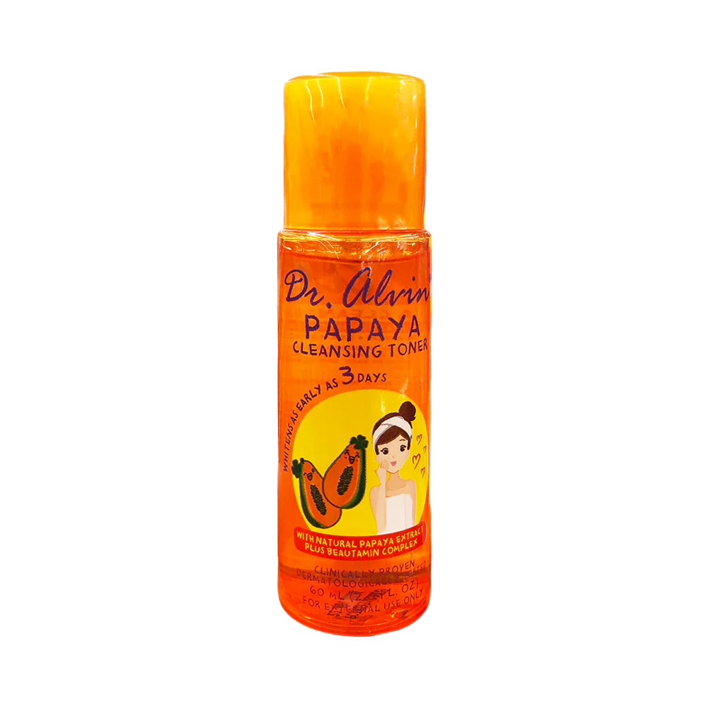Dr. Alvin Cleansing Toner Papaya Orange 60ml