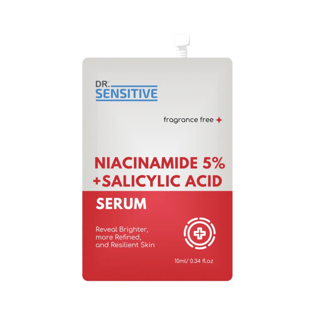 Dr. Sensitive Niacinamide 5% + Salicylic Acid Serum 10ml - Image 2