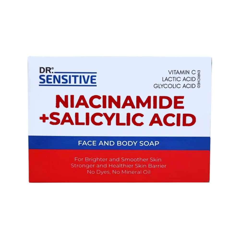 Dr. Sensitive Niacinamide And Salicylic Acid Soap 120g - Image 2