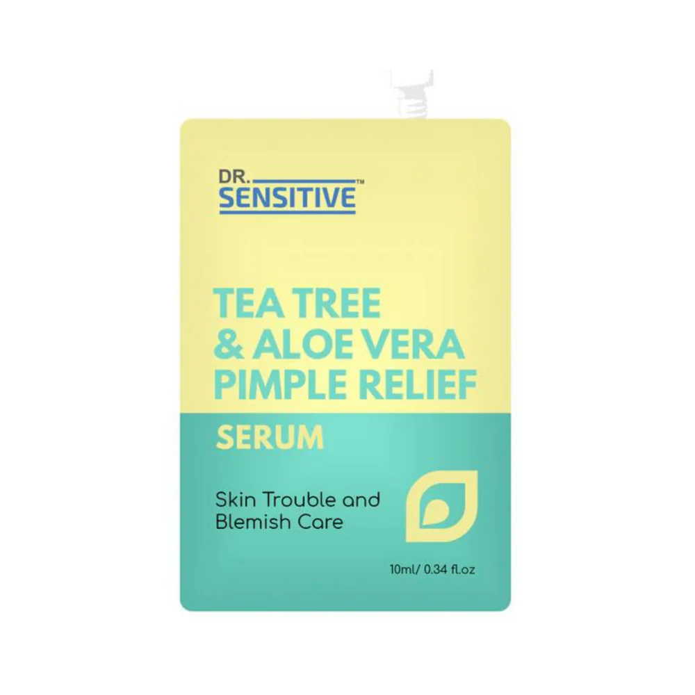 Dr. Sensitive Tea Tree And Aloe Vera Pimple Relief Serum 10ml - Image 2