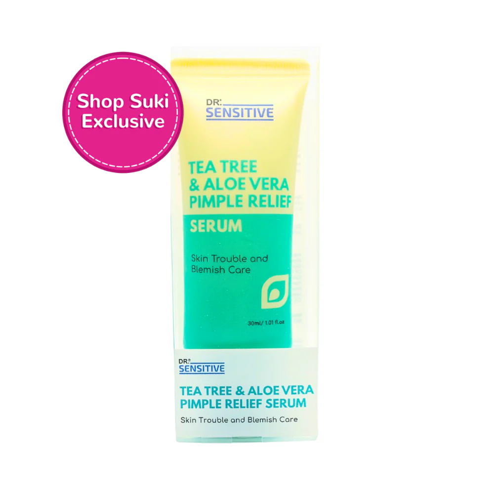 Dr. Sensitive Tea Tree And Aloe Vera Pimple Relief Serum 30ml