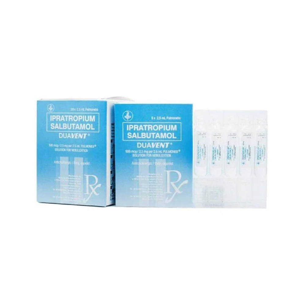 Duavent Salbutamol 500mcg/2.5mg Pulmoneb 1's - Image 2