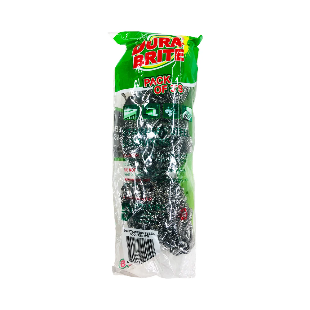 Dura-Brite Stainless Steel Scourer 3's