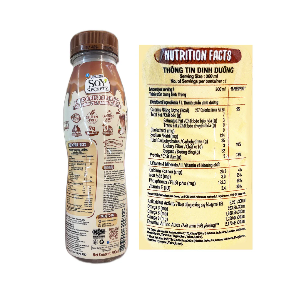 Dutch Mill Soy Secretz Choco Hazelnut - Image 2