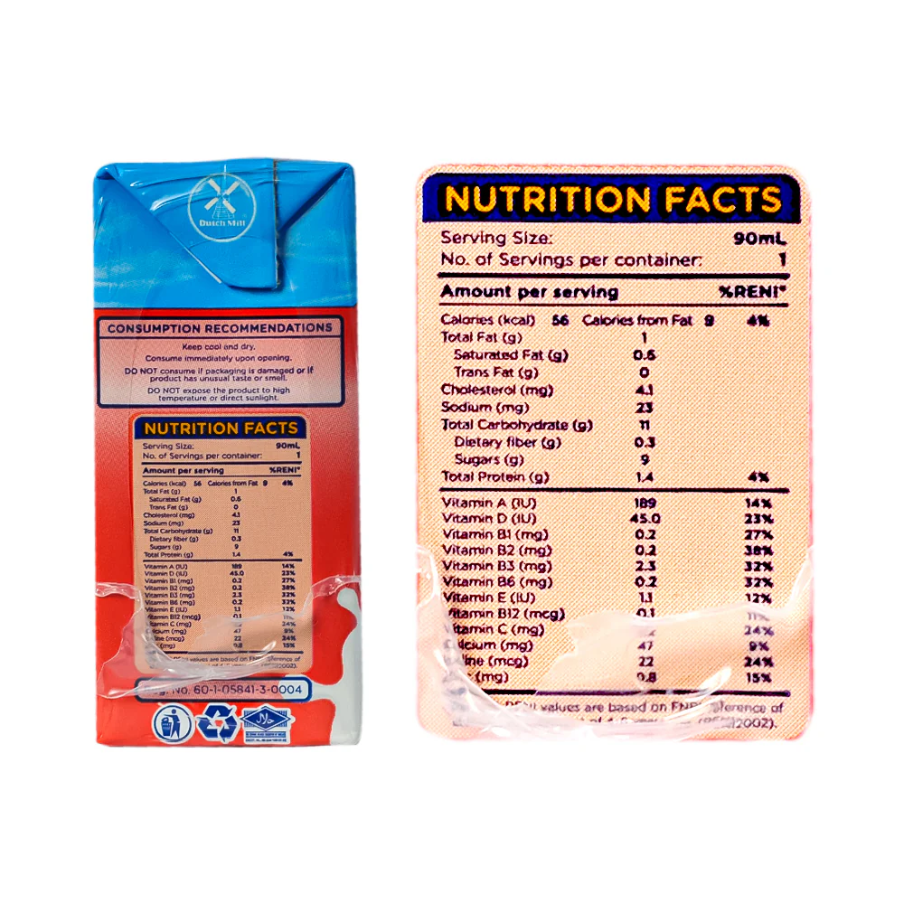 Dutch Mill UHT Yoghurt Drink Strawberry 90ml x 4's Saver Pack - Image 3