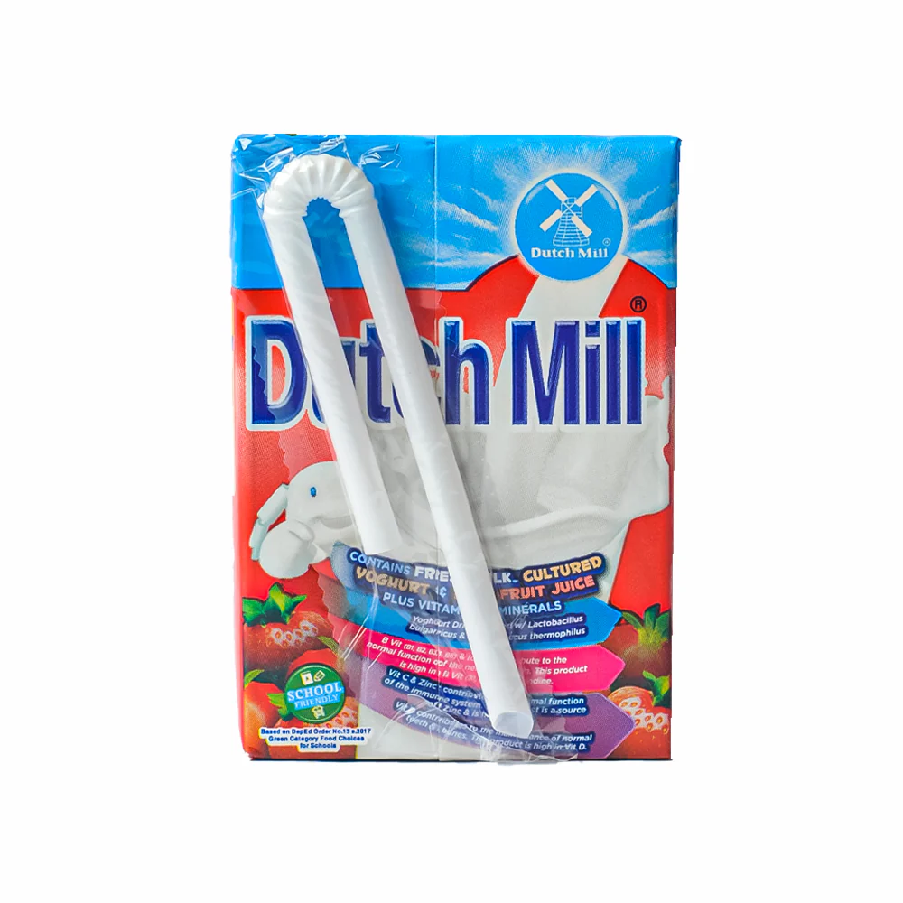 Dutch Mill UHT Yoghurt Drink Strawberry 90ml - Image 2