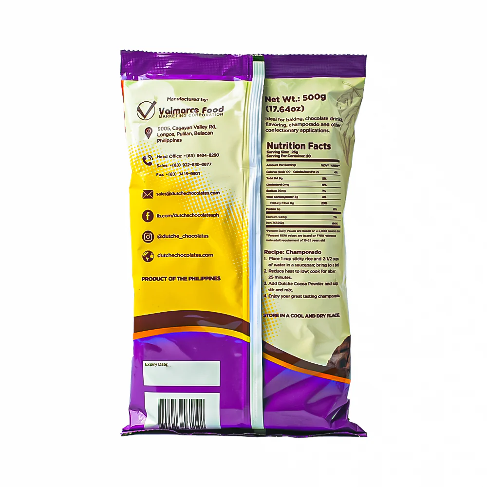 Dutche Cocoa Powder Pure Alkalized 500g - Image 2