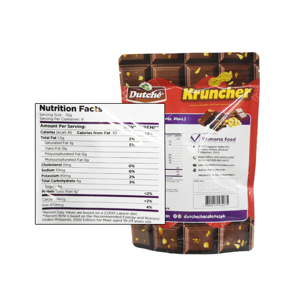 Dutche Kruncher Premium Chocolate 90g - Image 2