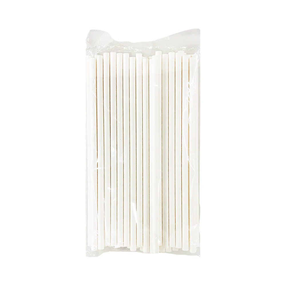 Eco Paper Straw 6mm x 197mm 3ply 50’s - Image 2