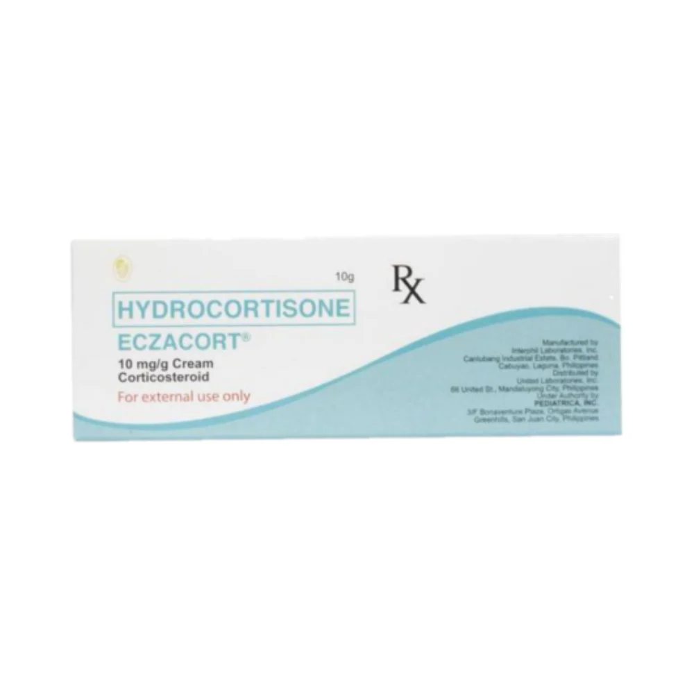 Eczacort Hydrocortisone 1% 10mg/g Cream 10g - Image 2