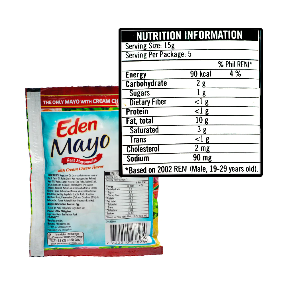 Eden Mayo Real Mayonnaise 80ml - Image 2