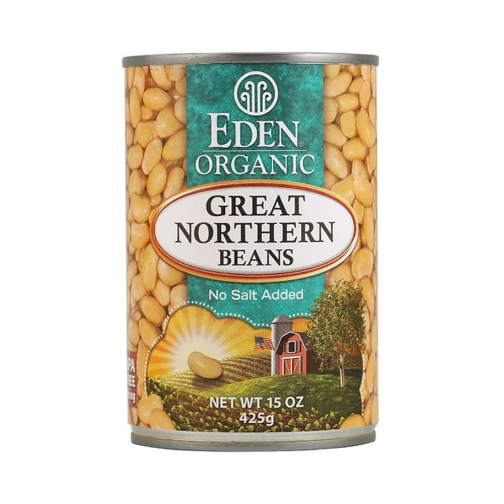 Eden Organic Great Northern Beans No Salt Added 425g - Image 2