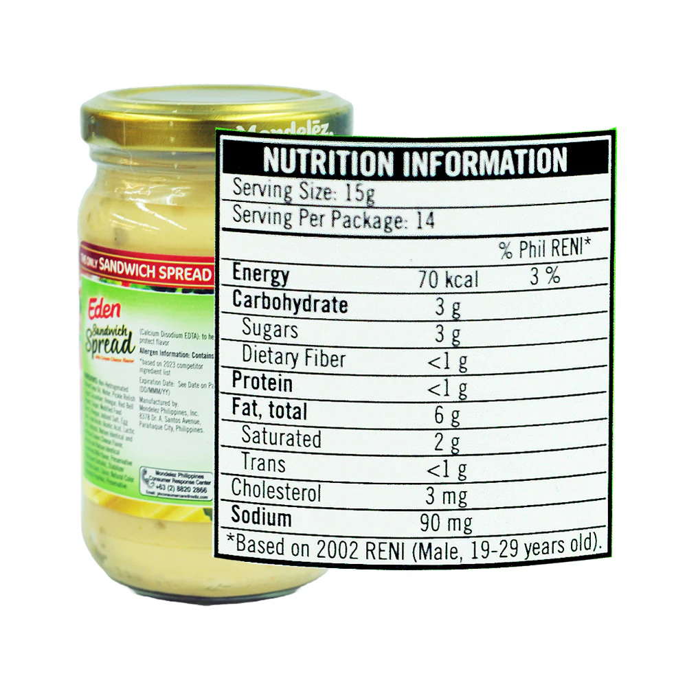 Eden Sandwich Spread 220ml - Image 2