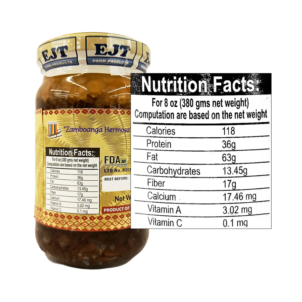 EJT Bagoong Gata Spicy 380g - Image 2