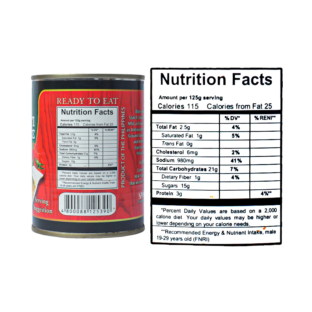 El Rancho Spaghetti Meat Sauce With Meatballs 380g - Image 3