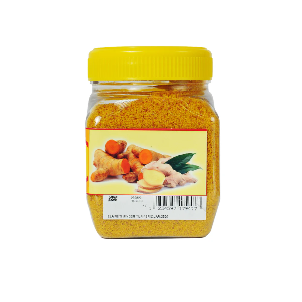 Elaine's Ginger Turmeric Jar 250g - Image 3