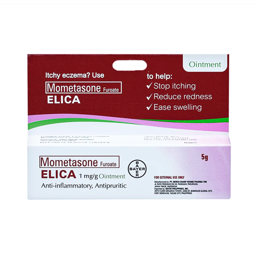 Elica Mometasone Furoate 1% Ointment 5g - Image 2