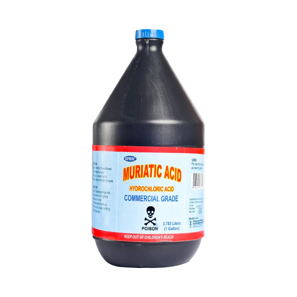 Ellestreque Muriatic Acid Commercial Grade 1gal